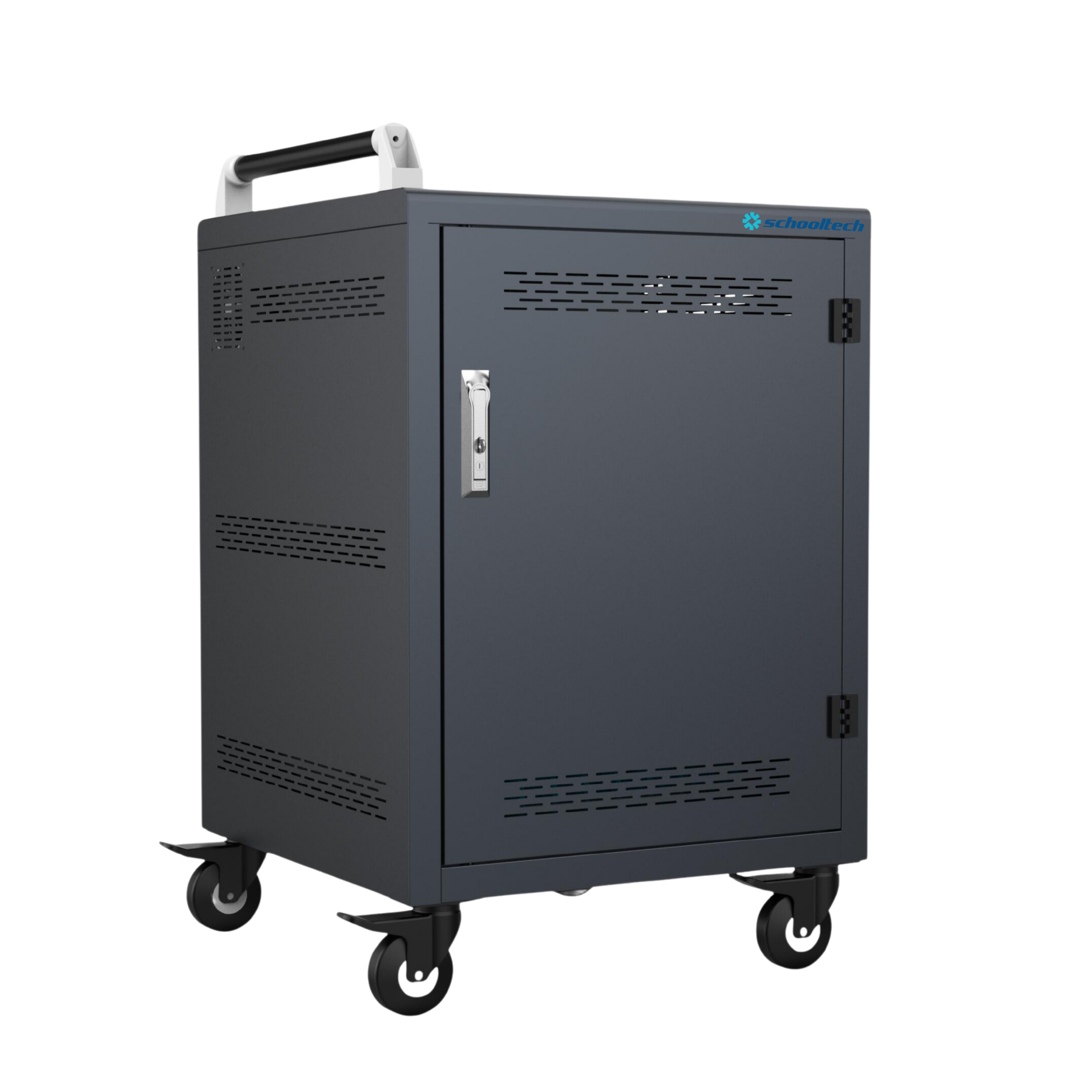 SchoolTech 20 Pre-Wired USB-C Charging Trolley